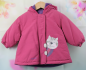 Preview: Esprit Mädchen-Winterjacke Größe 68 ,-  tolles Katzenmotiv im Vorderteil, komplett mit wärmenden Fleece gefüttert!